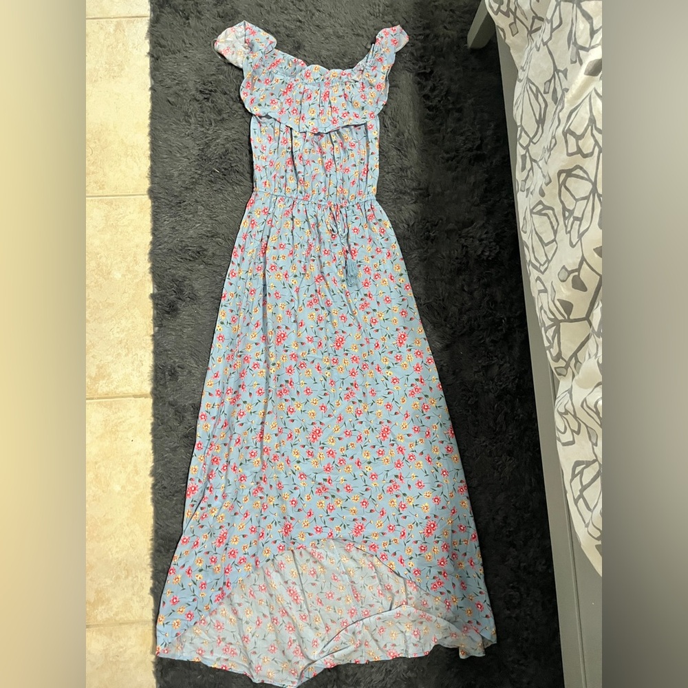 Kingston gray small floral Dress